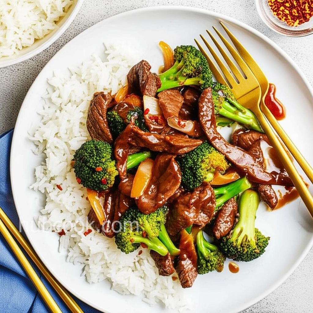 Hot and Tangy Broccoli Beef