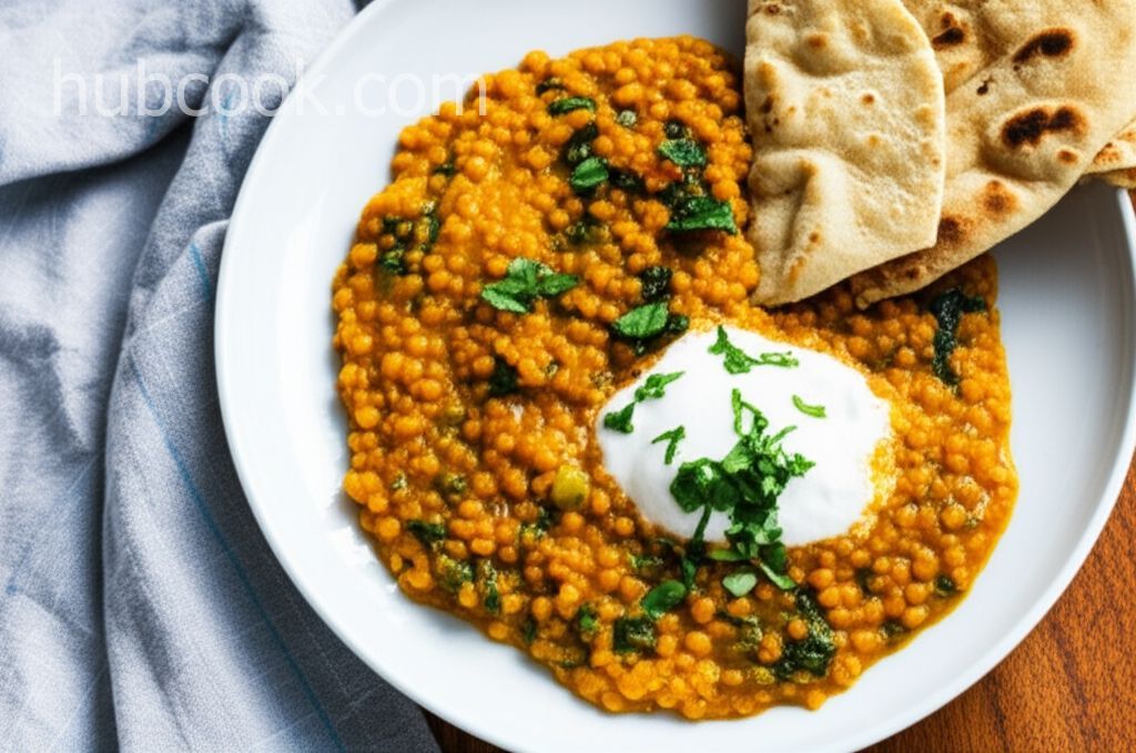 Indian Dahl with Spinach