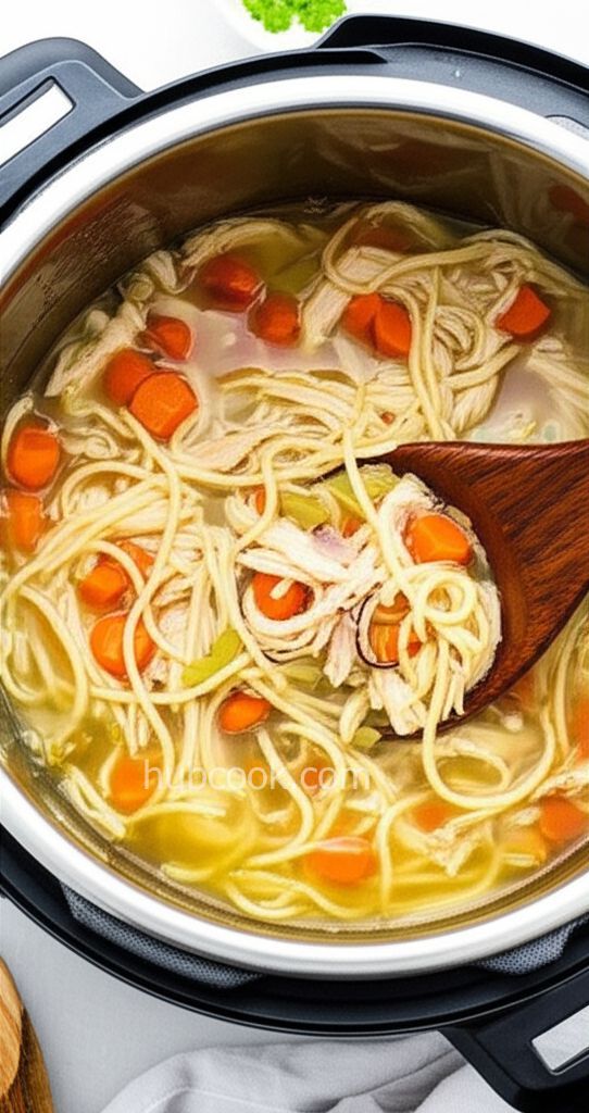 Instant Pot Chicken Noodle Soup