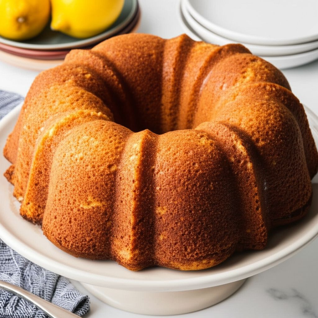 Lemon Poppy Seed Quick Cake