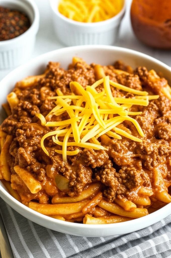 Lori's Beef and Spaghetti Macaroni