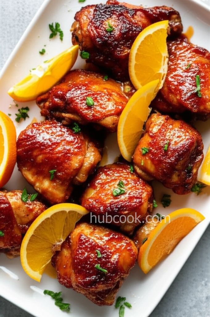 Orange Honey Garlic Chicken