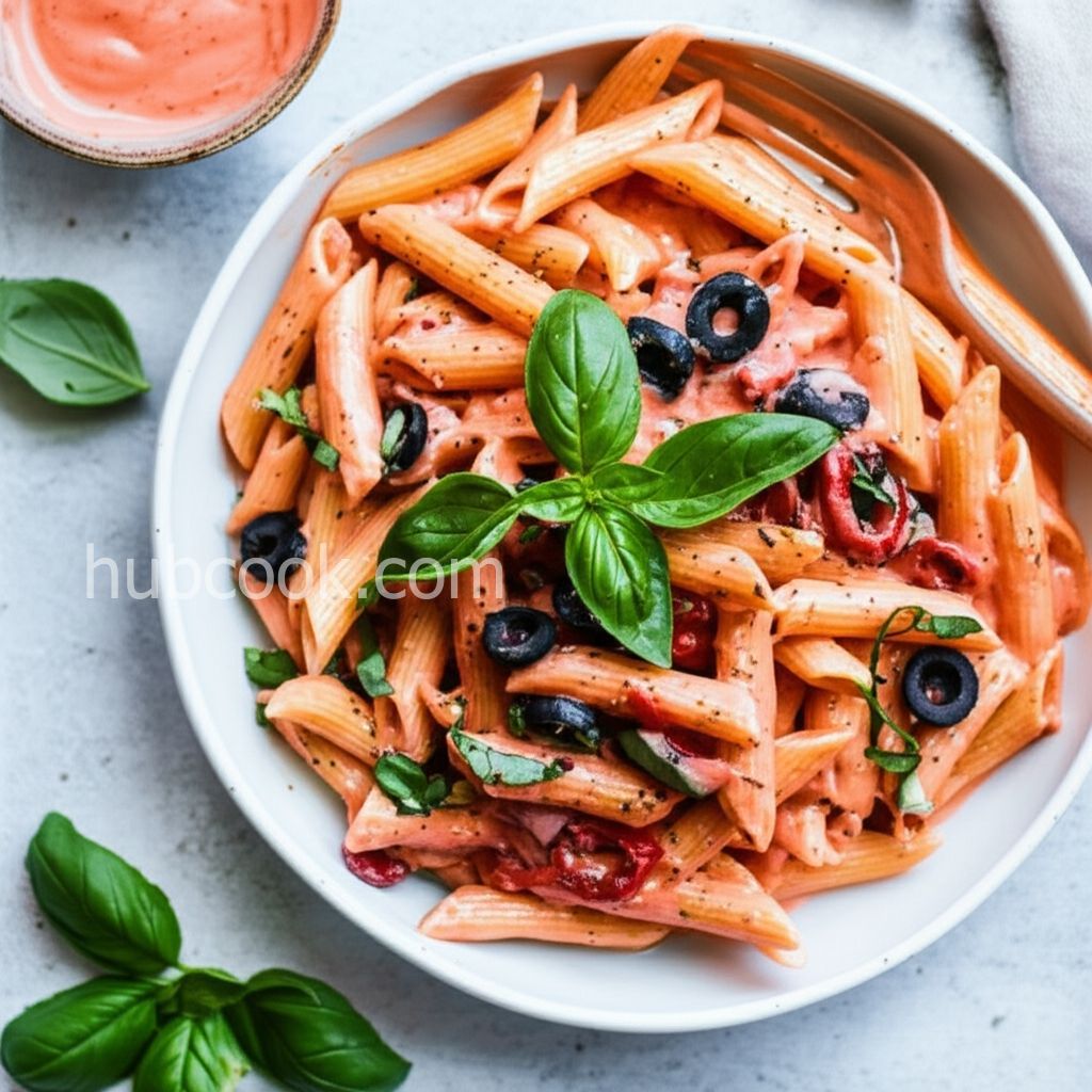 Penne with Pink Vodka Sauce