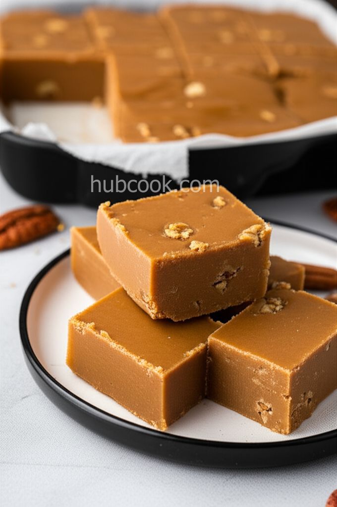 Penuche Sugar Fudge