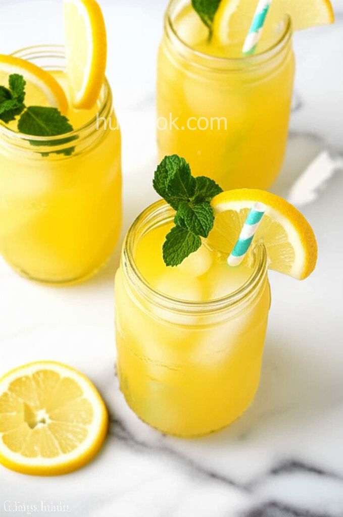 Pineapple Lemonade Spritzers