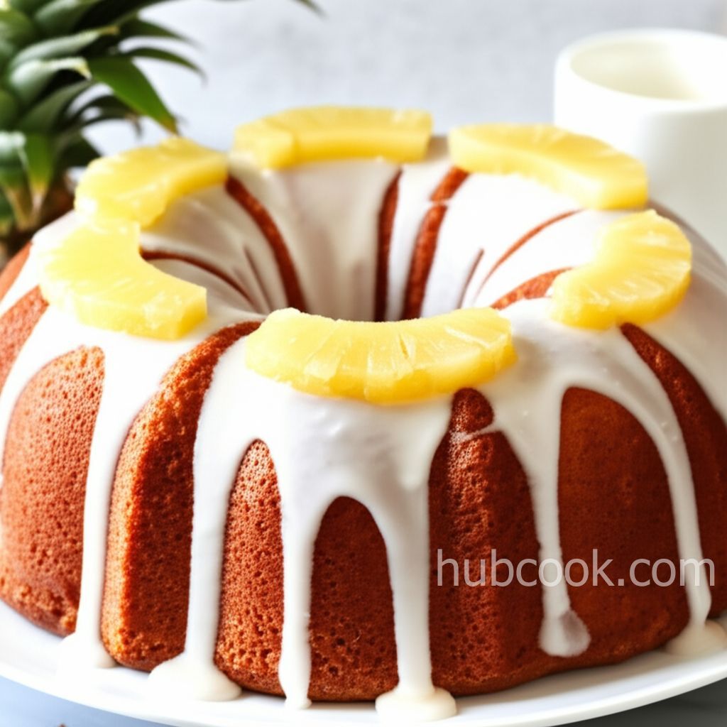 Pineapple Pound Cake