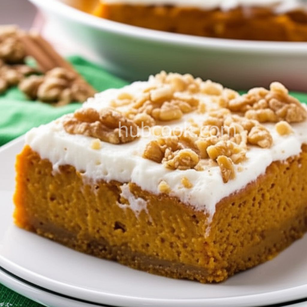 Pumpkin Walnut Cake