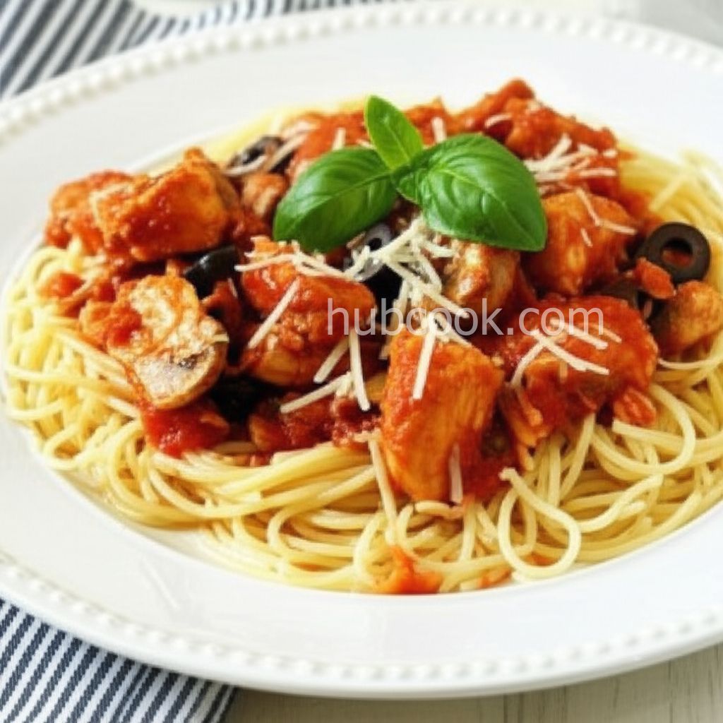 Quick and Easy Chicken and Tomato Pasta