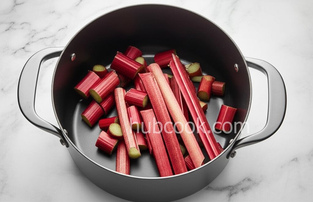Rhubarb Simple Syrup