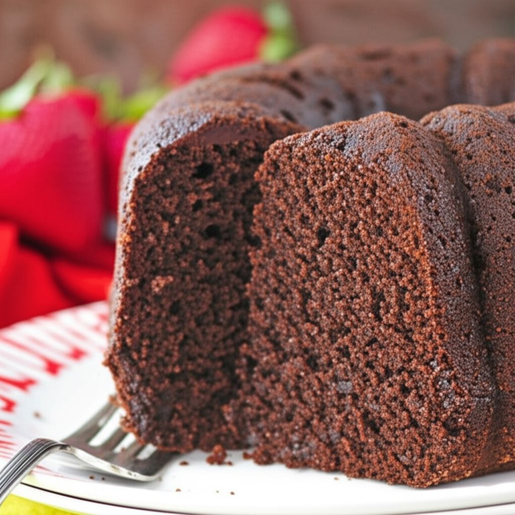 Richest Ever Chocolate Pound Cake