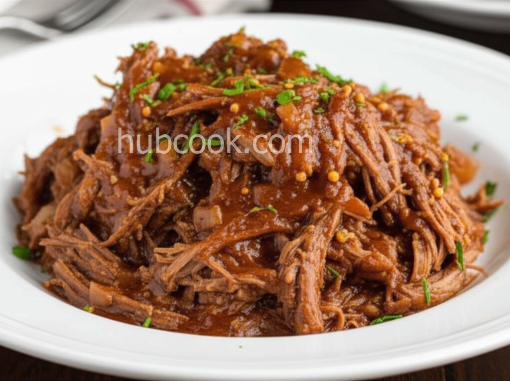 Slow Cooker Barbecue Beef