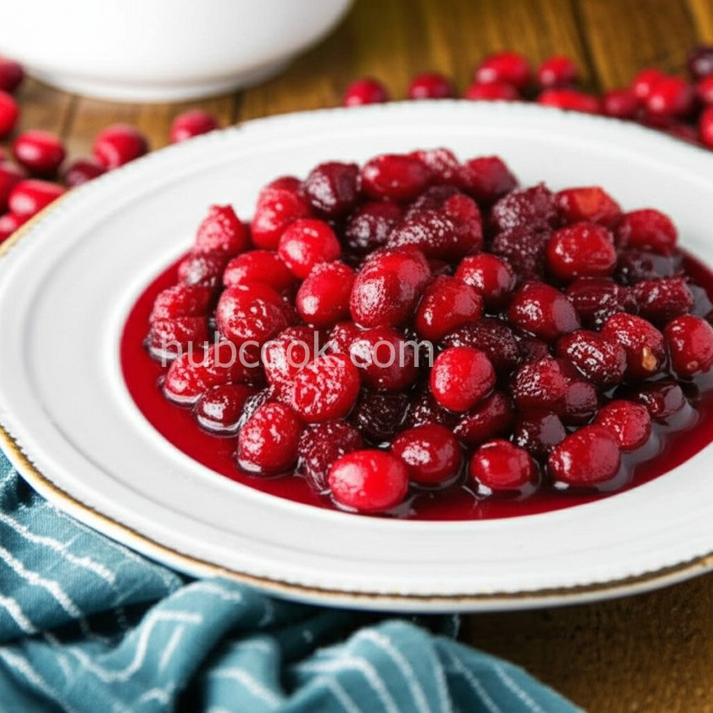 Spiced Orange Cranberry Sauce