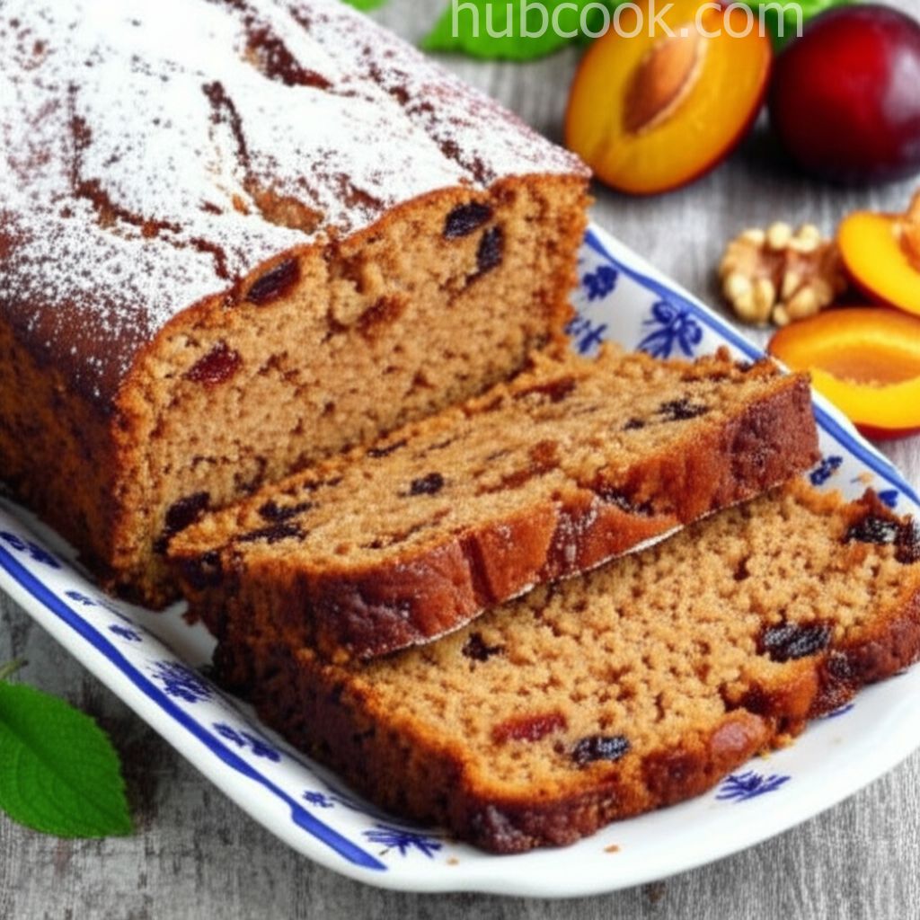 Spiced Plum Bread