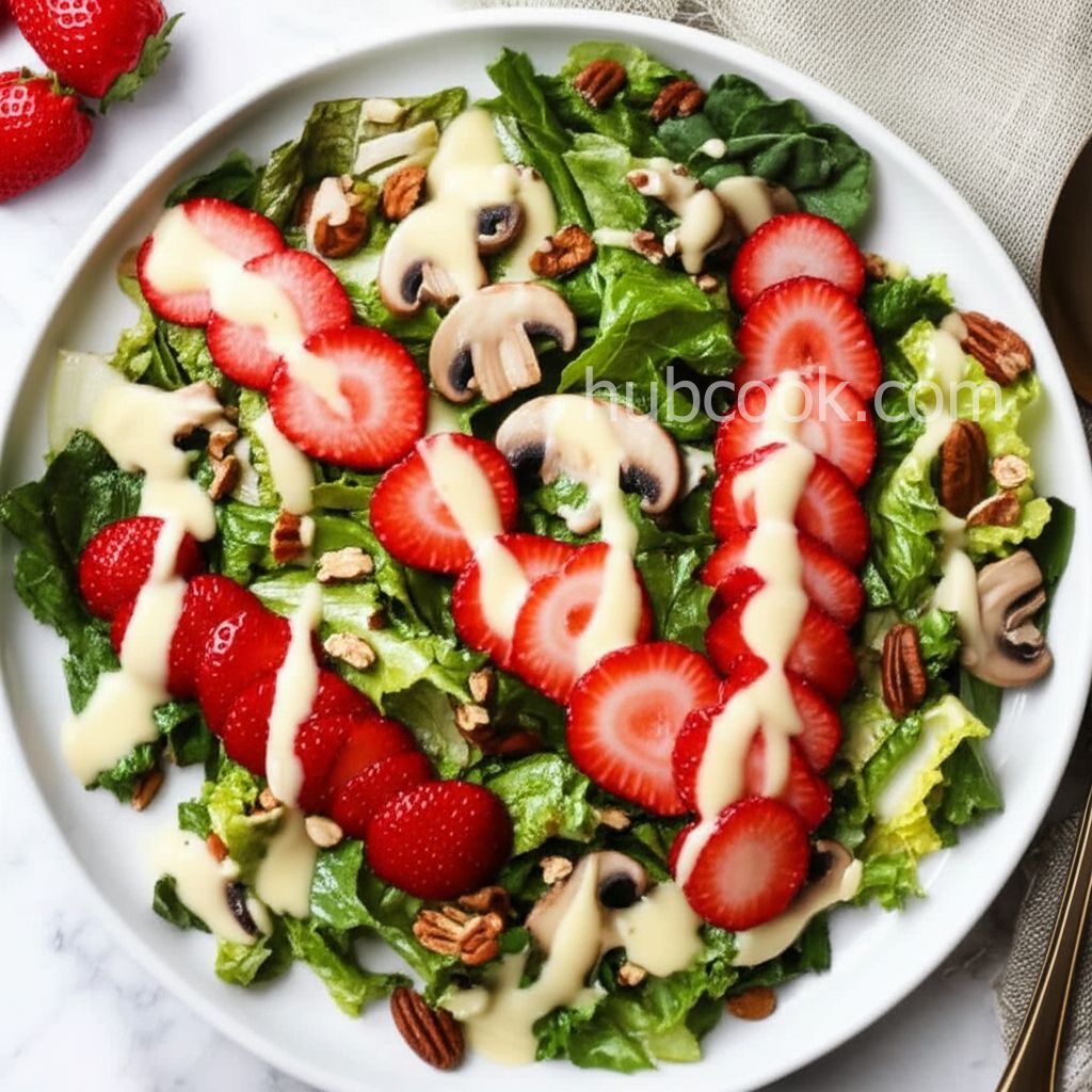 Spicy Strawberry Salad