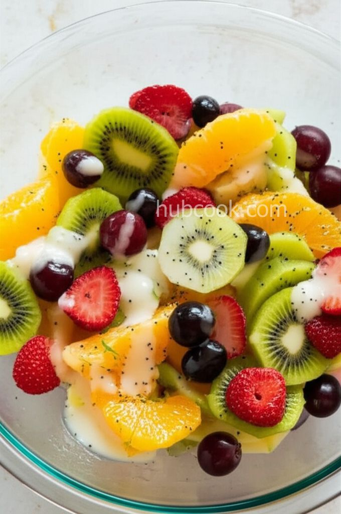Tangy Poppy Seed Fruit Salad