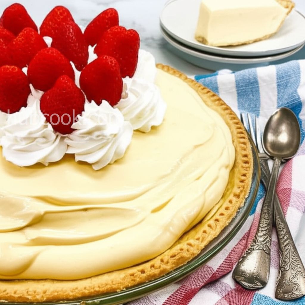 Vanilla Bavarian Cream Pie