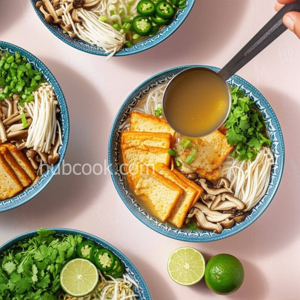 Vegetarian Pho (Vietnamese Noodle Soup)