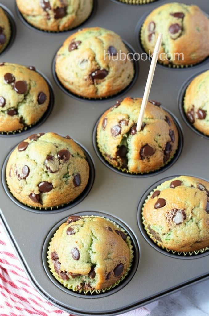 Zucchini Chocolate Chip Cupcakes