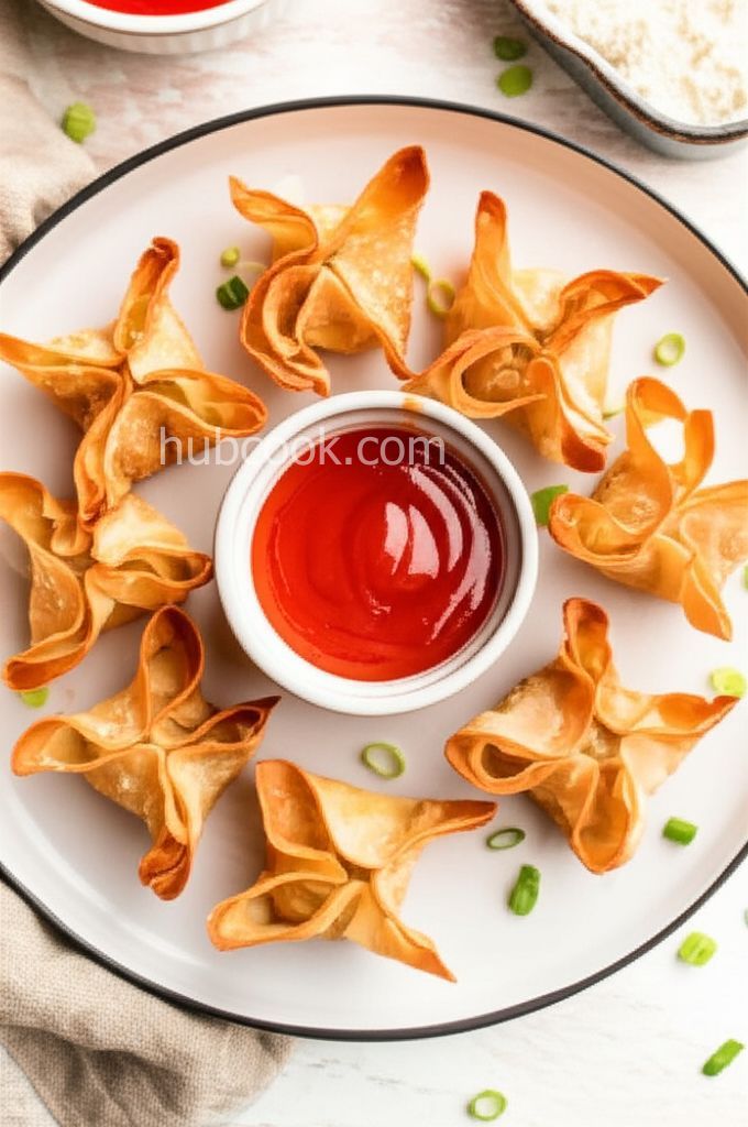 Air Fryer Crab Rangoon
