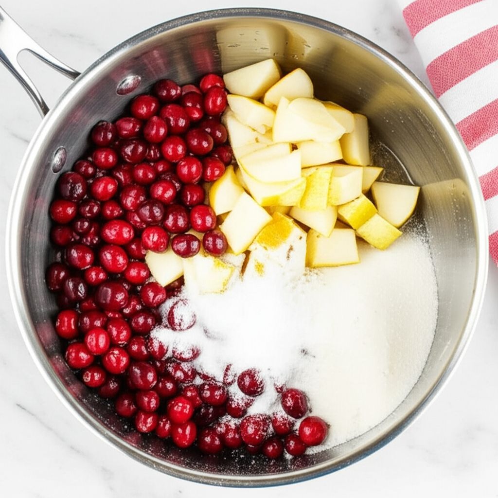 Awesome and Easy Cranberry Sauce