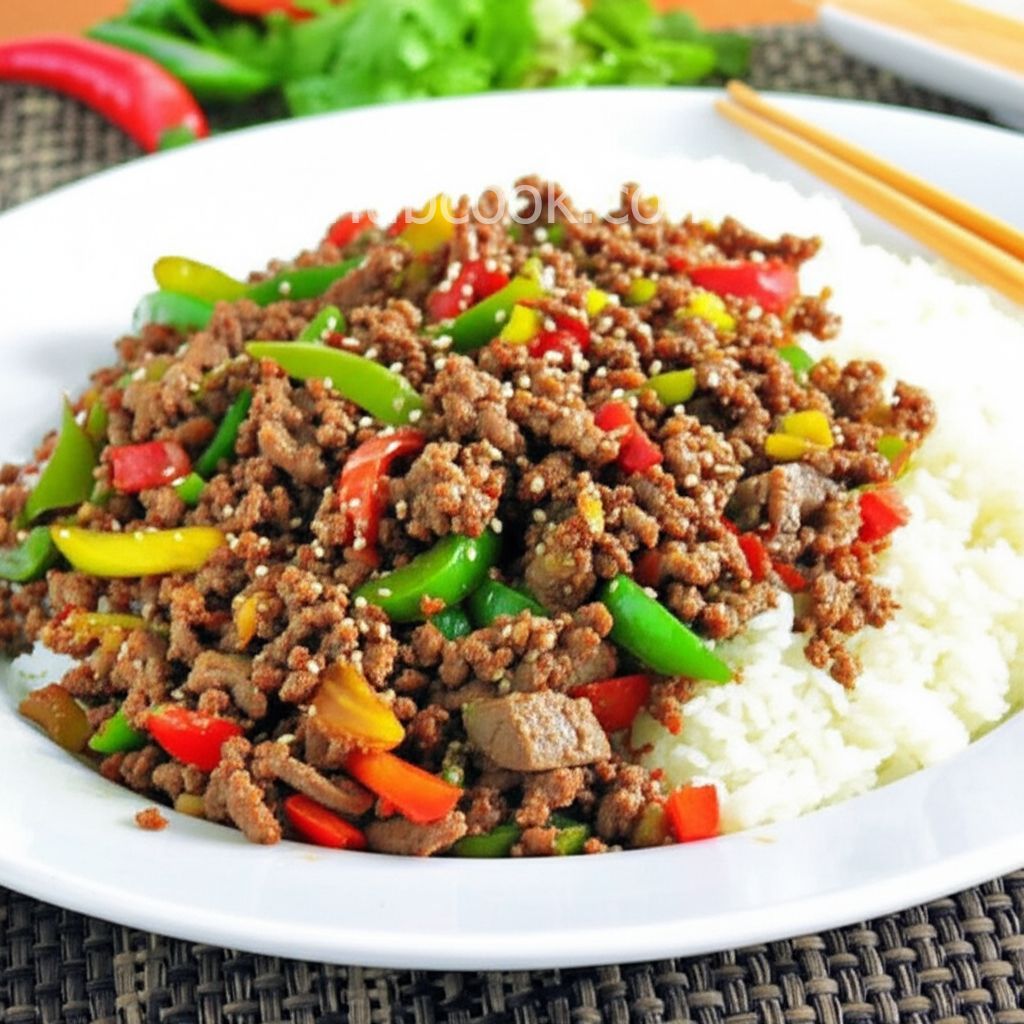 Black Pepper Beef and Cabbage Stir Fry