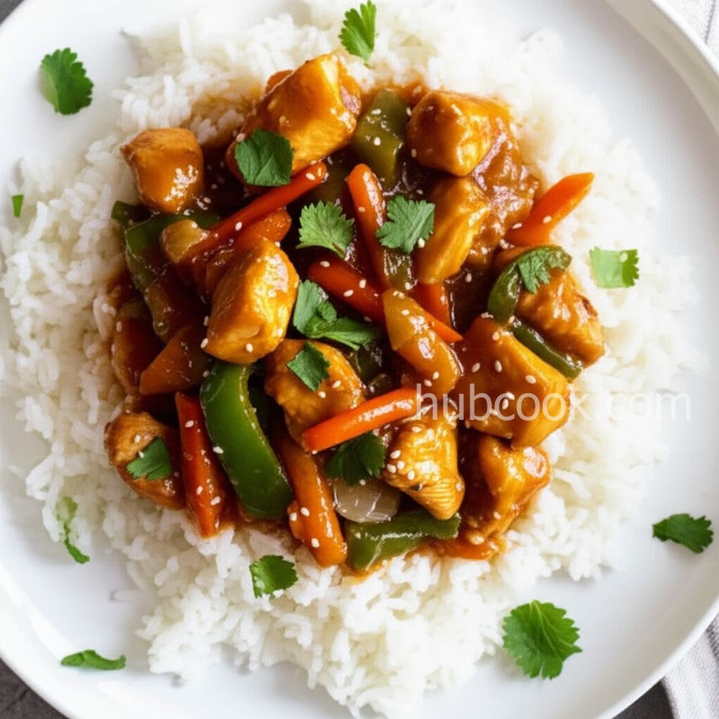 Chicken Delirious and Buttered Rice (for Pressure Cooker)