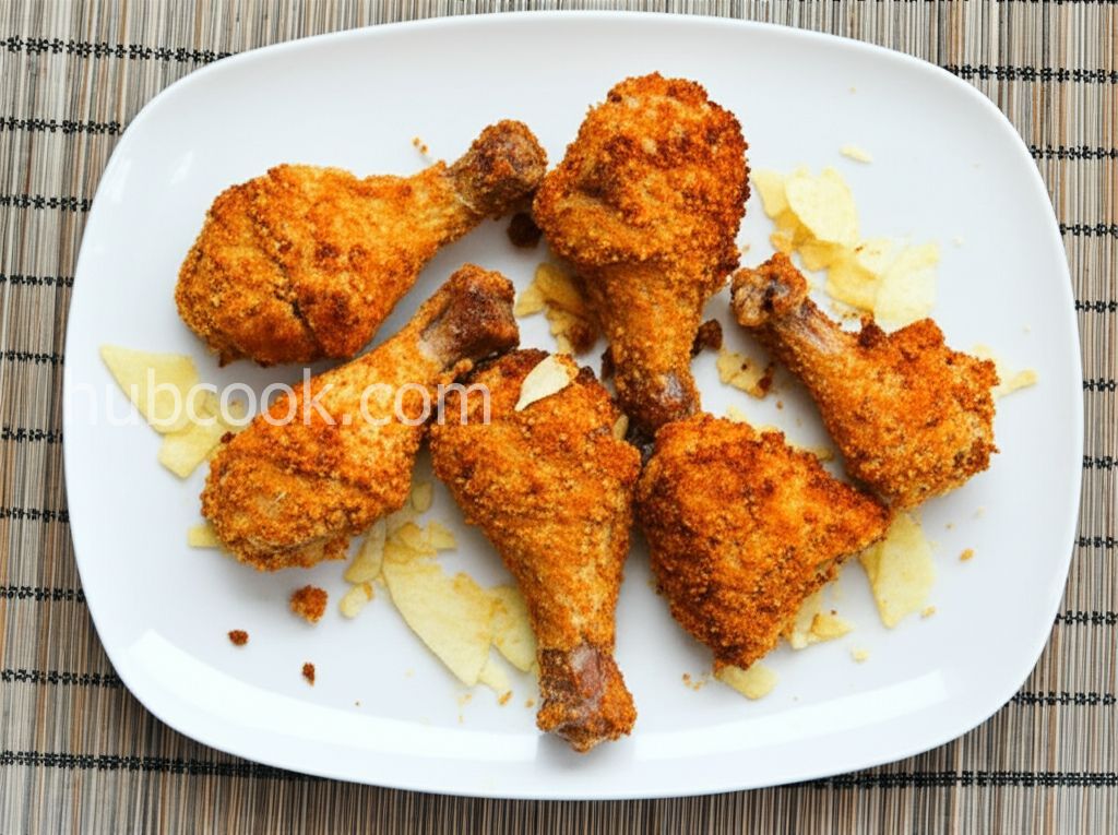 Crispy Baked Chicken Drumsticks