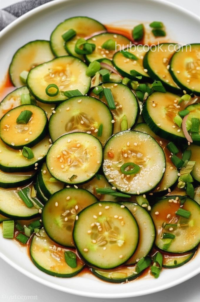 Cucumber Salad With Thai Sweet Chili Vinaigrette