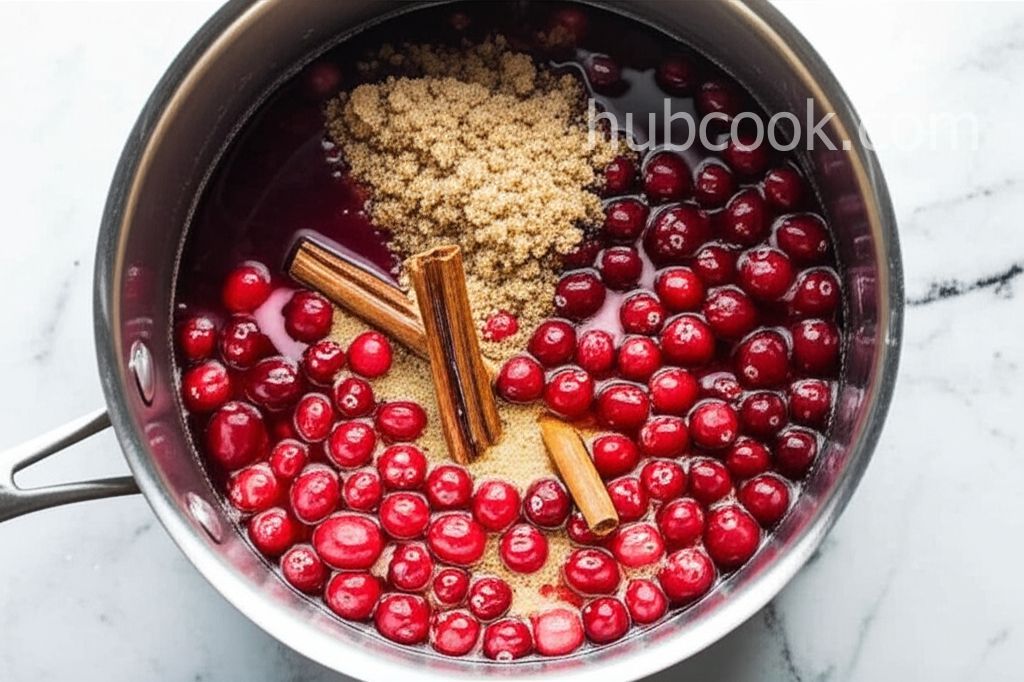 Dried Cherry and Cranberry Sauce