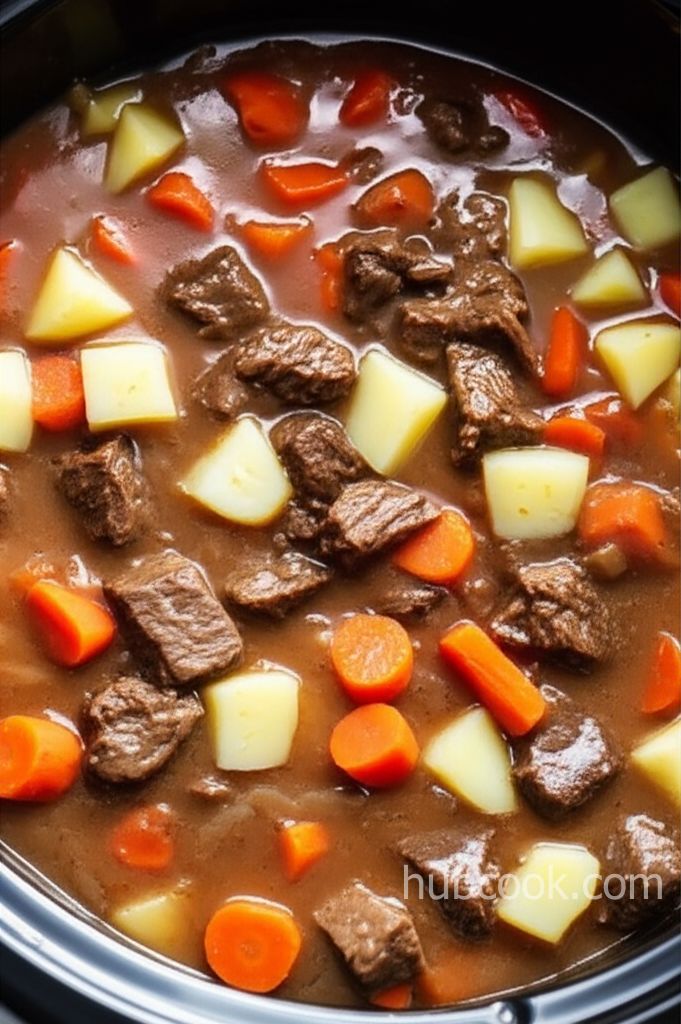 Easy and Hearty Slow Cooker Beef Stew