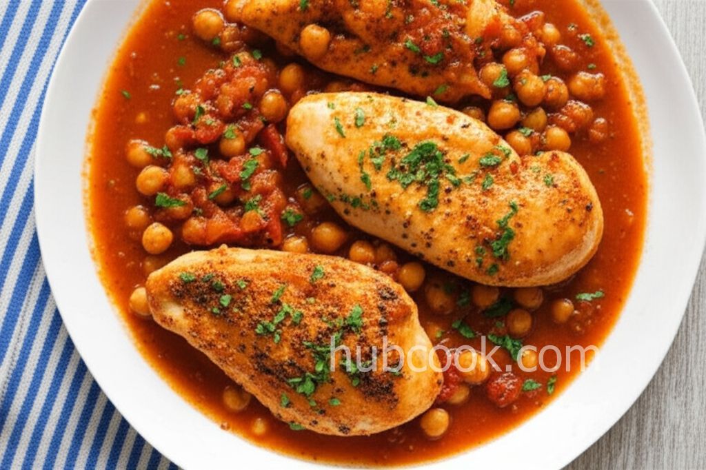 Italian Chicken and Chickpeas