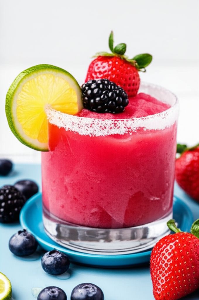 Mama D's Very Berry Margaritas