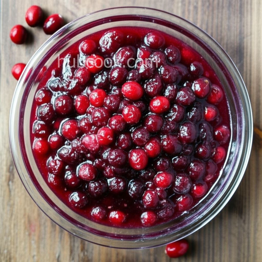Michelle's Famous Washed Cranberry Sauce