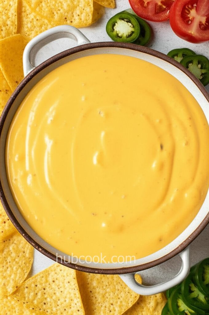 Nacho Cheese Sauce with Jalapeno