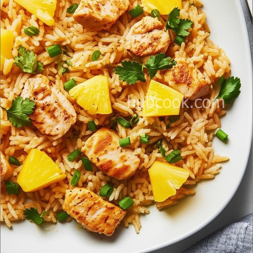 Pineapple-Lime Rice