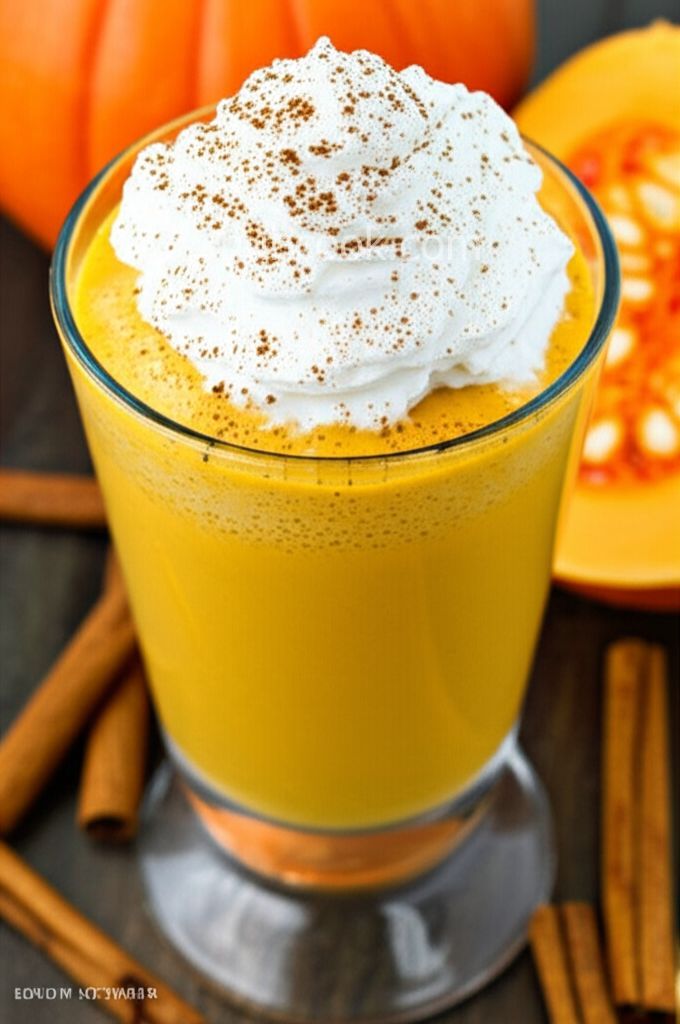 Sarah's Frozen Pumpkin Spice Cocktail