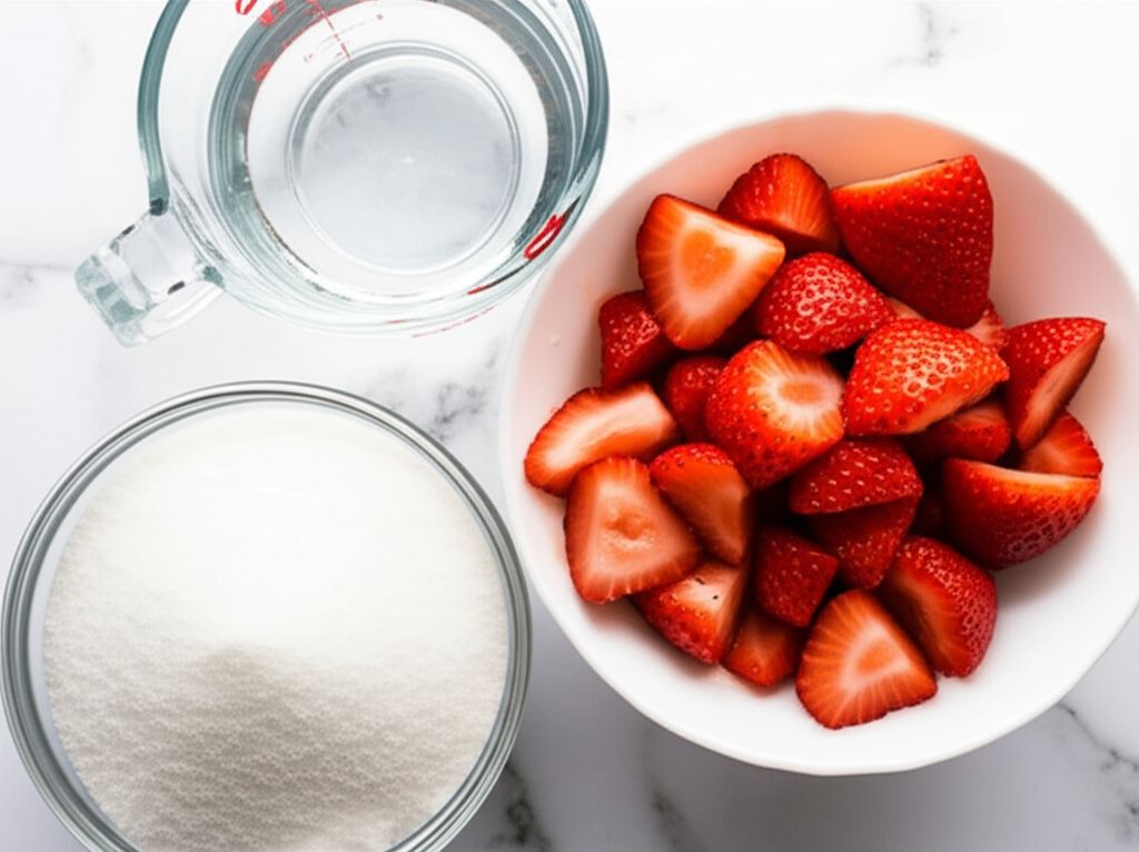 Simple Strawberry Syrup