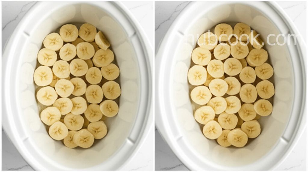 Slow Cooker Bananas Foster