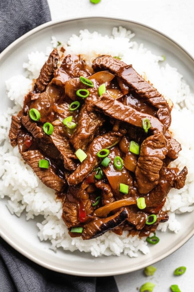 Slow Cooker Mongolian Beef