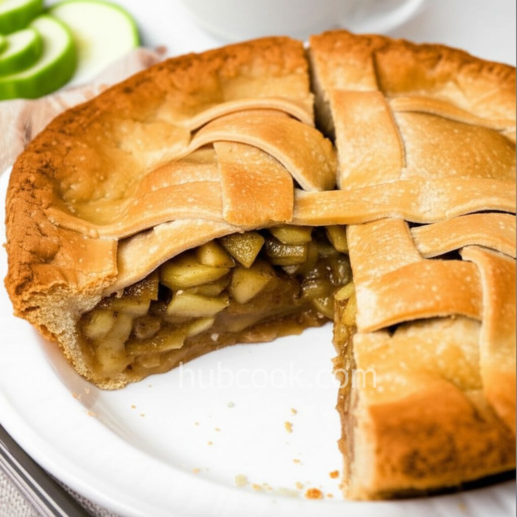 Zucchini Apple Pie