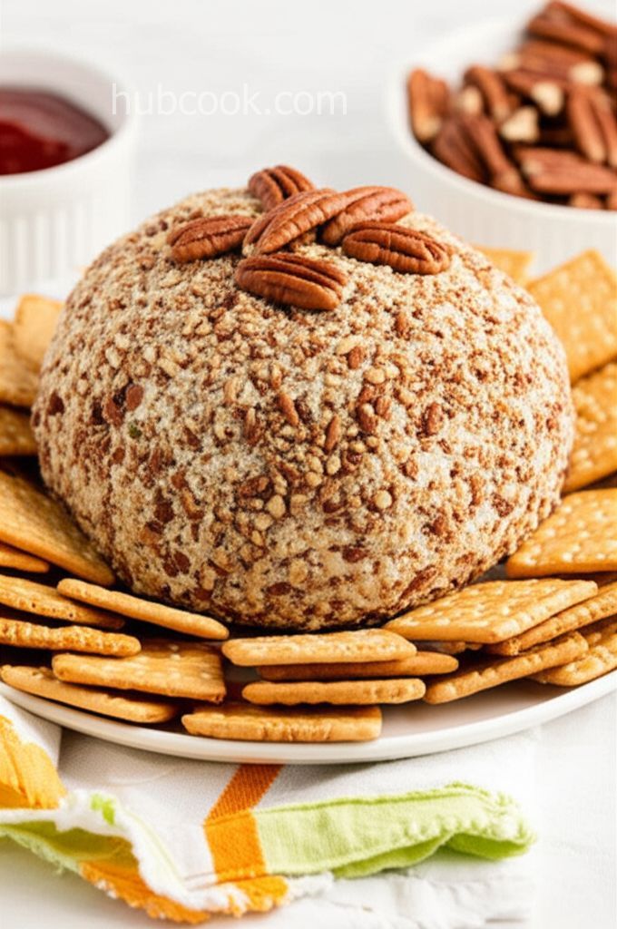 4-Ingredient Bacon Ranch Cheese Ball