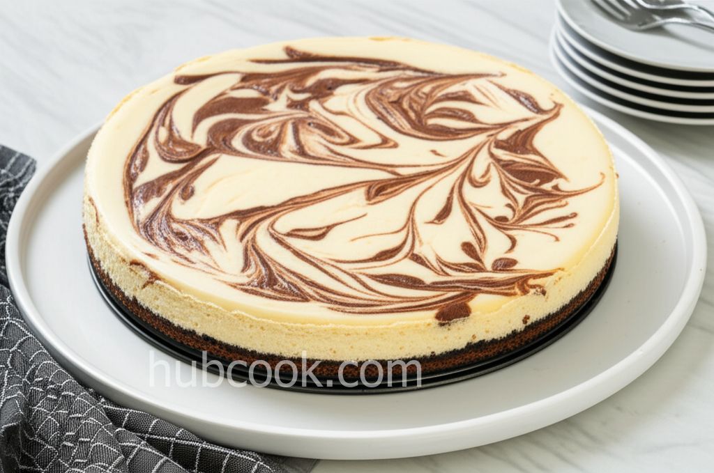 Amy's Marvelous Marbled Cheesecake