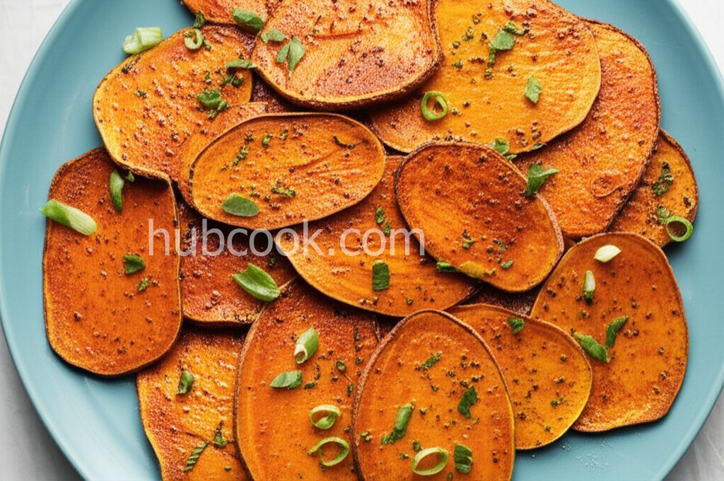 Baked Homemade Sweet Potato Chips