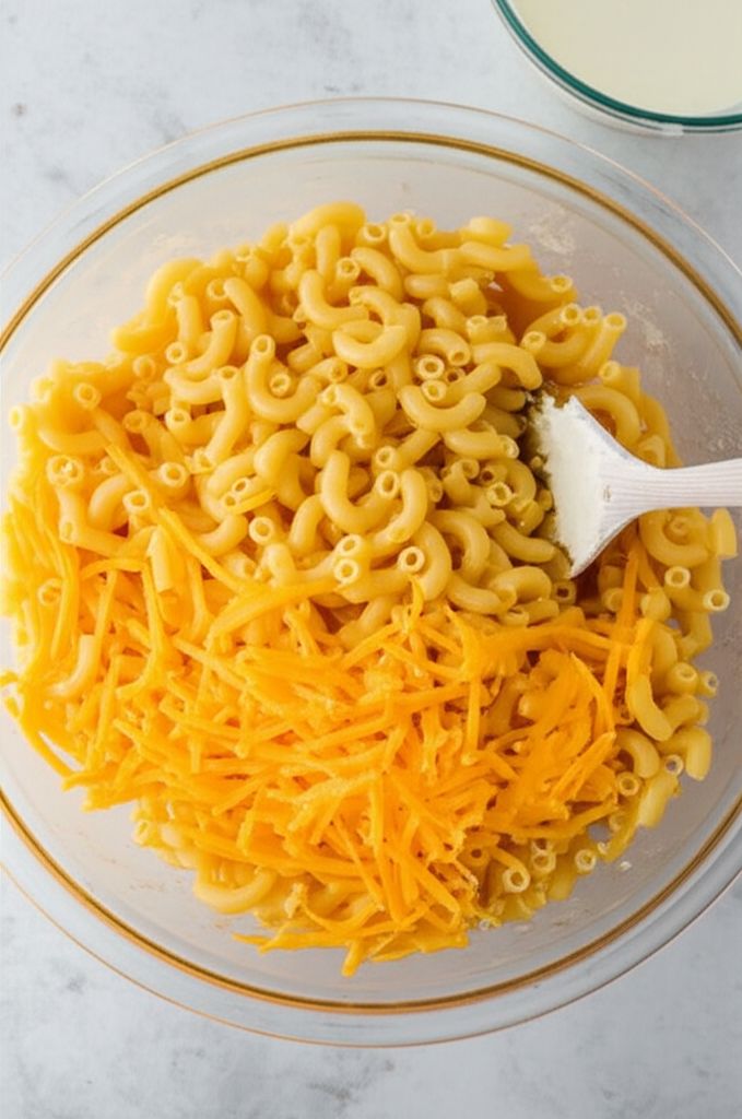 Baked Macaroni and Cheese with Tomato