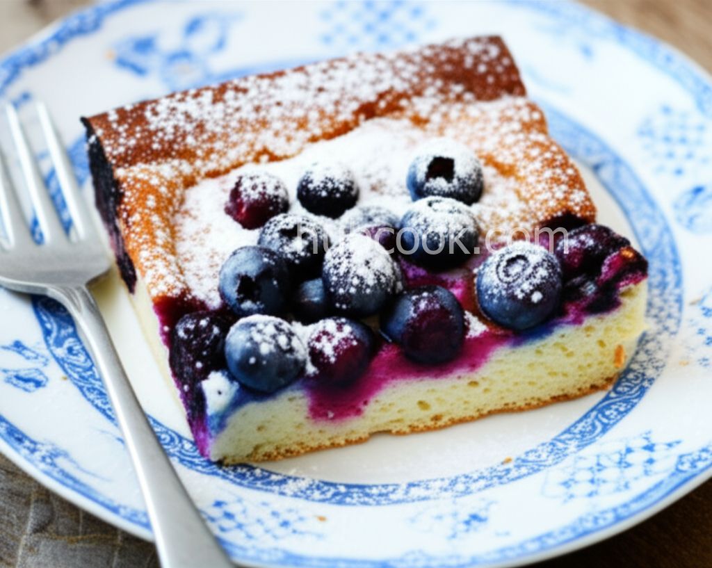 Blueberry Custard