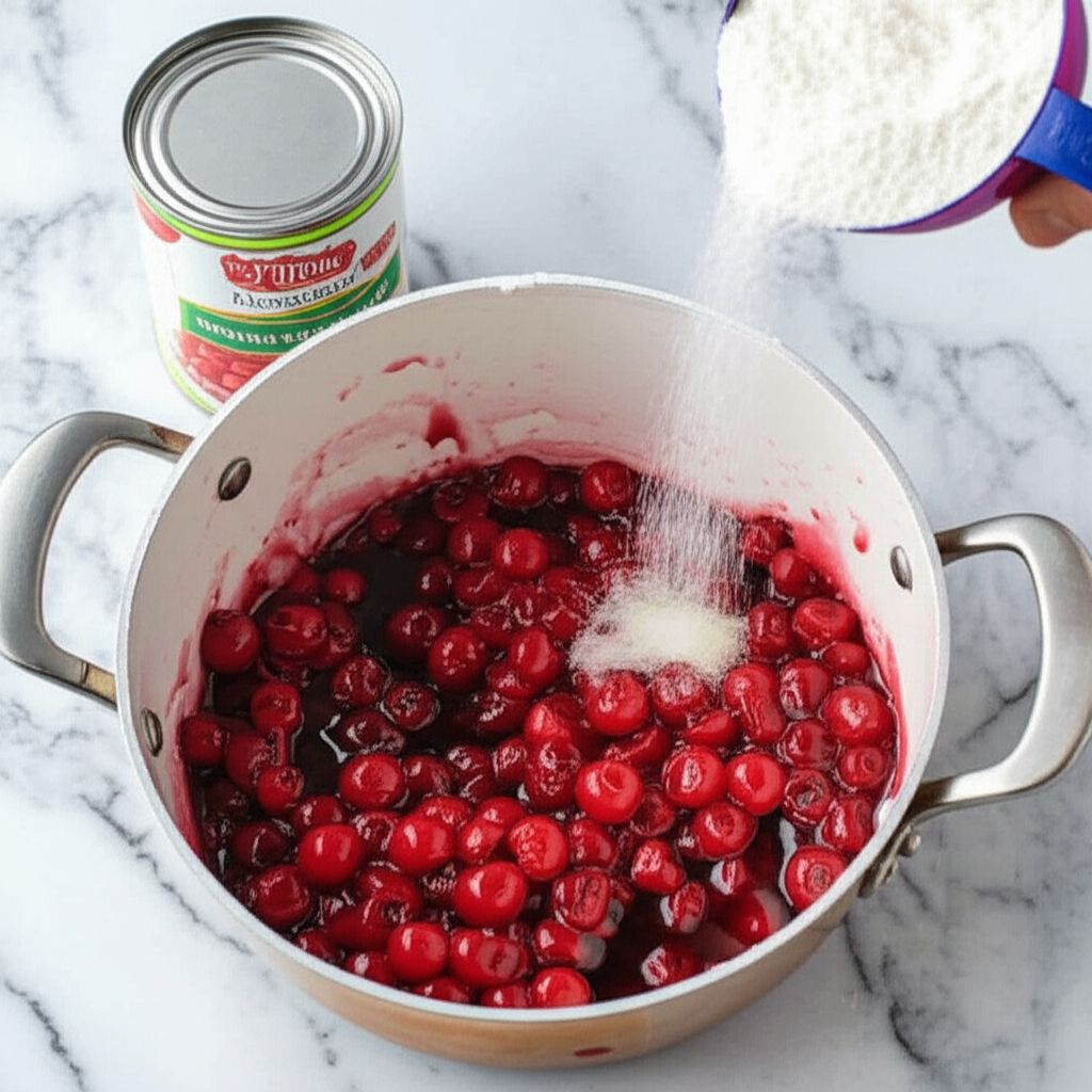 Cherries in the Snow Cake