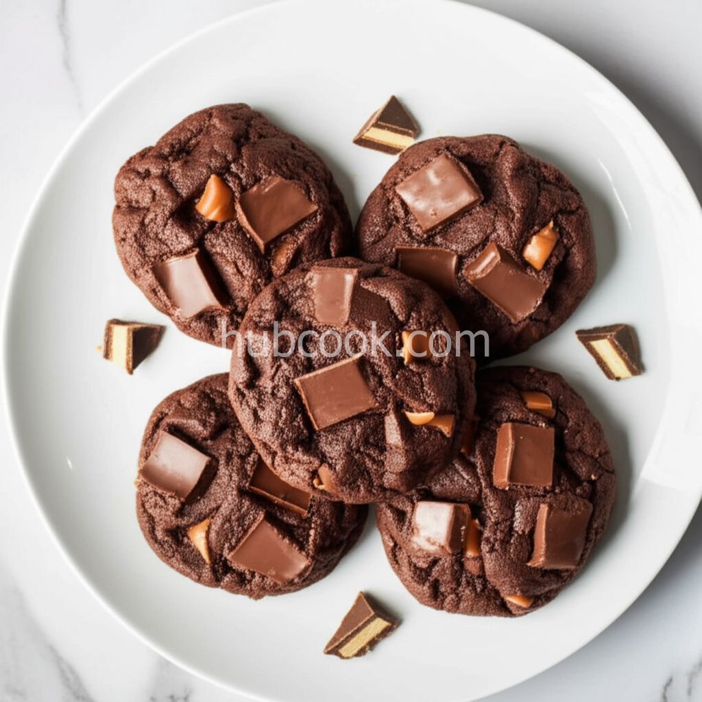 Chocolate Toffee Cookies I
