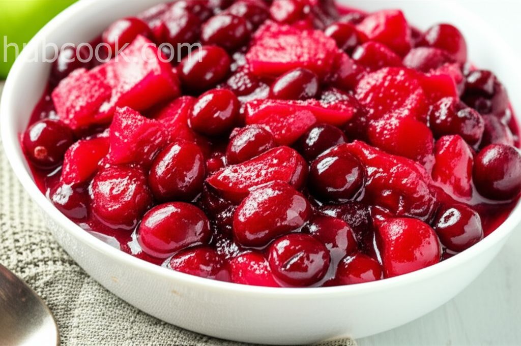 Cranberry Sauce with Apples