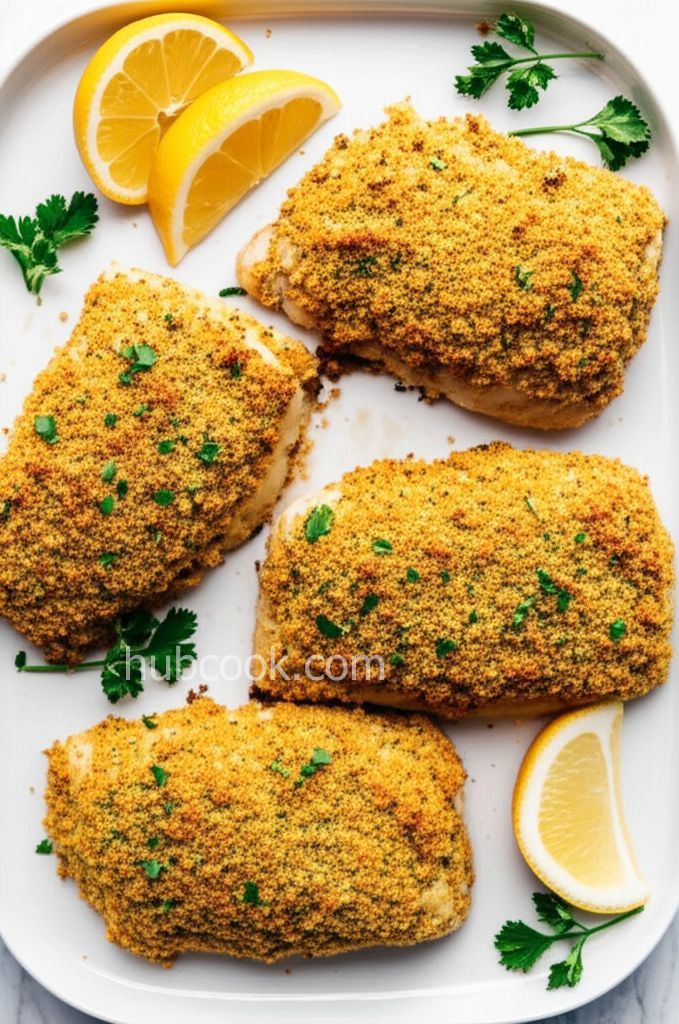 Dijon Crusted Halibut