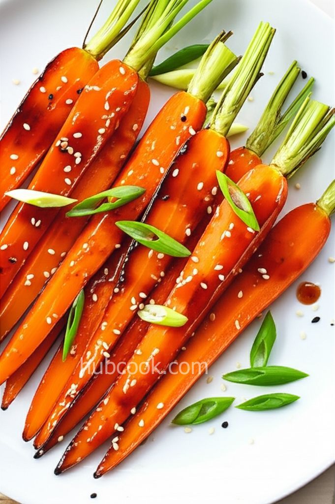 Glazed Carrots Asian Style